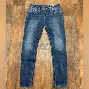 miss me 27 x 31 mid rise easy skinny jeans